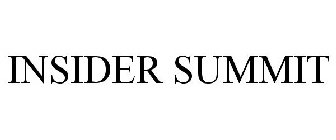 INSIDER SUMMIT