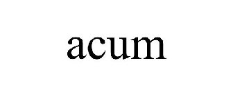 ACUM