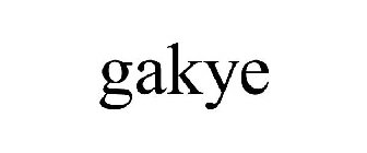 GAKYE