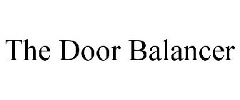 THE DOOR BALANCER