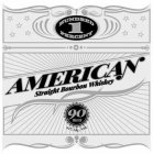 1 HUNDRED PERCENT AMERICAN STRAIGHT BOURBON WHISKEY 90 PROOF 45% ALC./VOL.