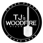 CRAFT PIZZA, CRAFTY BEER, TJ'S WOODFIRE PIZZA