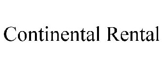 CONTINENTAL RENTAL