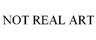 NOT REAL ART