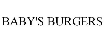 BABY'S BURGERS