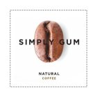 SIMPLY GUM NATURAL COFFEE