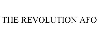 THE REVOLUTION AFO