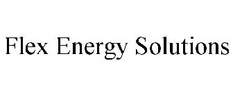 FLEXENERGY SOLUTIONS