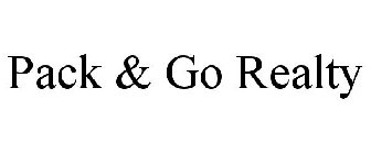 PACK & GO REALTY
