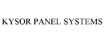 KYSOR PANEL SYSTEMS