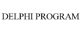 DELPHI PROGRAM