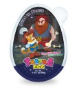 PUSS IN BOOTS CHOCOLATE SPREAD + TOY + GAME SKAZKA EGG NET WT. 1.41 OZ/40G