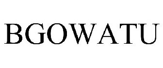 BGOWATU