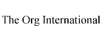 THE ORG INTERNATIONAL