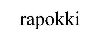 RAPOKKI