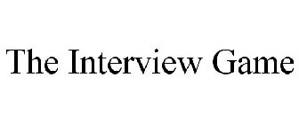 THE INTERVIEW GAME