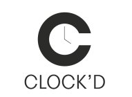 C CLOCK'D