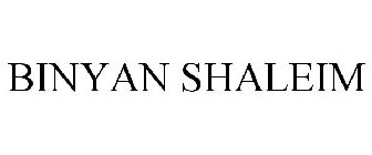 BINYAN SHALEIM