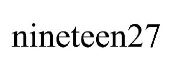 NINETEEN27