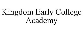 KINGDOM EARLY COLLEGE ACADEMY