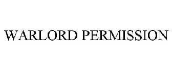 WARLORD PERMISSION