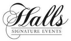 HALLS SIGNATURE EVENTS