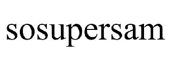 SOSUPERSAM