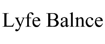 LYFE BALNCE