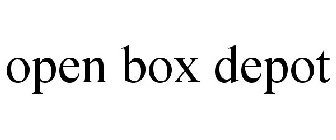 OPEN BOX DEPOT