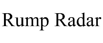 RUMP RADAR