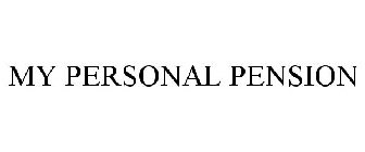 MY PERSONAL PENSION