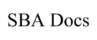 SBA DOCS