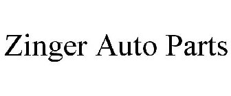 ZINGER AUTO PARTS