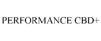 PERFORMANCE CBD+