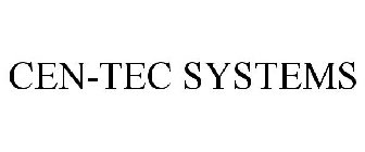 CEN-TEC SYSTEMS