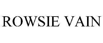 ROWSIE VAIN