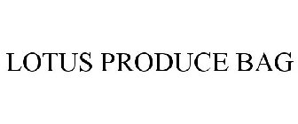 LOTUS PRODUCE BAG