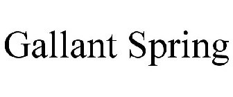 GALLANT SPRING