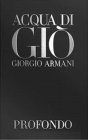 ACQUA DI GIÒ GIORGIO ARMANI PROFONDO