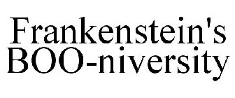 FRANKENSTEIN'S BOO-NIVERSITY