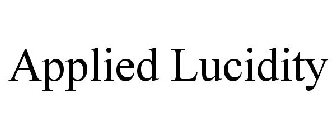 APPLIED LUCIDITY