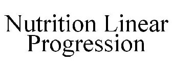 NUTRITION LINEAR PROGRESSION