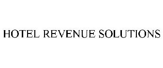 HOTEL REVENUE SOLUTIONS