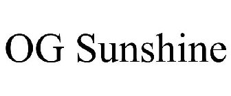 OG SUNSHINE