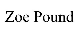 ZOE POUND