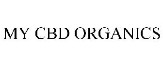 MY CBD ORGANICS