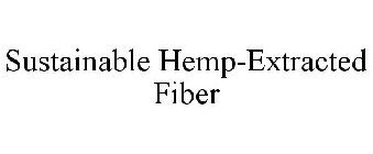 SUSTAINABLE HEMP-EXTRACTED FIBER