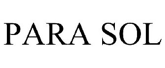 PARA SOL