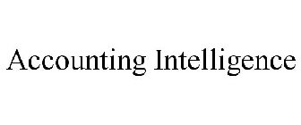 ACCOUNTING INTELLIGENCE