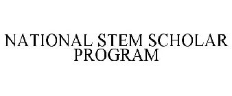 NATIONAL STEM SCHOLAR PROGRAM